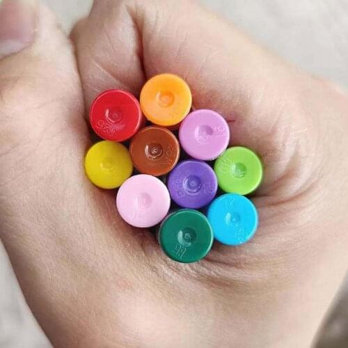 10 Colors/Box Ink Sac Ink Cartridge Set Disposable W4J4 Office Pen For 3.4mm Fount Stationery Colored Refills Writing Ink S S4I4