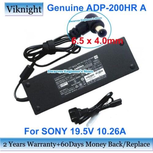 Genuine ADP-200HR A 19.5V 10.26A tv adapter power charger for SONY LCD KD-65SD8505 TV XBR-55X900E ACDP-200D02 AC adapter Charger