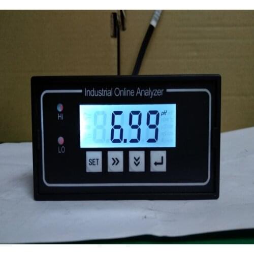 PH controller monitor with 10M probe and mA output