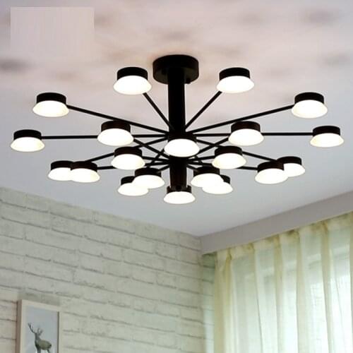 Home Restaurant Art Deco Ceiling lamp Office Led Satellite Commercial Lighting Ceiling Luminaria For Dining Room surface lamp
