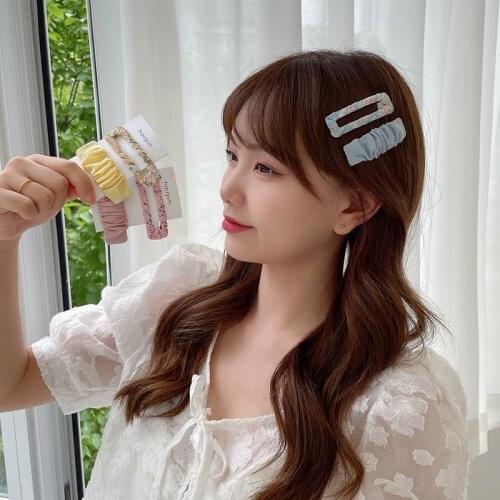 Simple Hair Clip Elegant Barrette For Women Fashion Metal Girls Sweet Hairpins Barrettes Hair Accessories Gift 2021 New Fashion