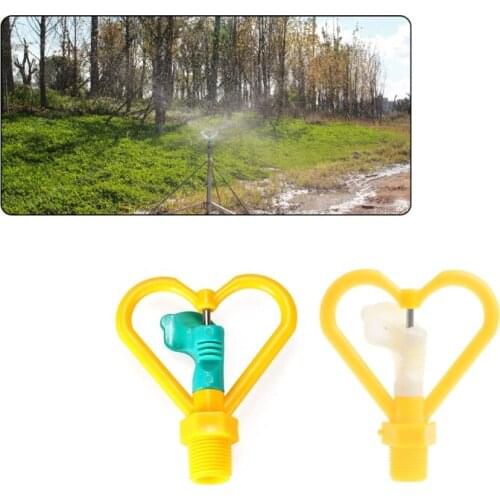 1/2" 360 Degree Rotation Water Sprinkler Nozzle Head Yard Garden Lawn Irrigation