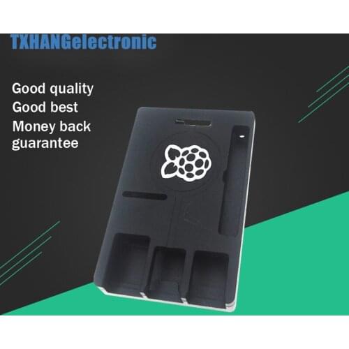 Ultra-thin Aluminum Alloy CNC Case for Raspberry Pi 3 Model B 2 B / B+| Metal Portable Box diy electronics