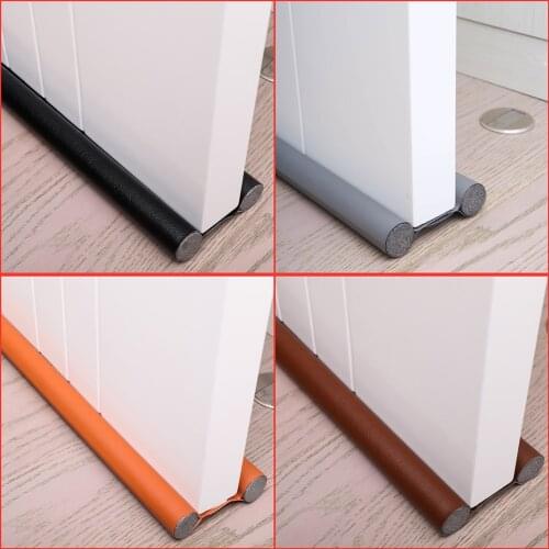 New Door Bottom Sealing Strip Weather Stripping Under Door Draft Guard Sealer Stopper soundproof foam gap Sealer Protector