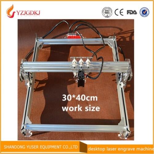2000MW engraving machine Benbox software custom laser engraving machine work area 30X40cm Laser Marking Machine