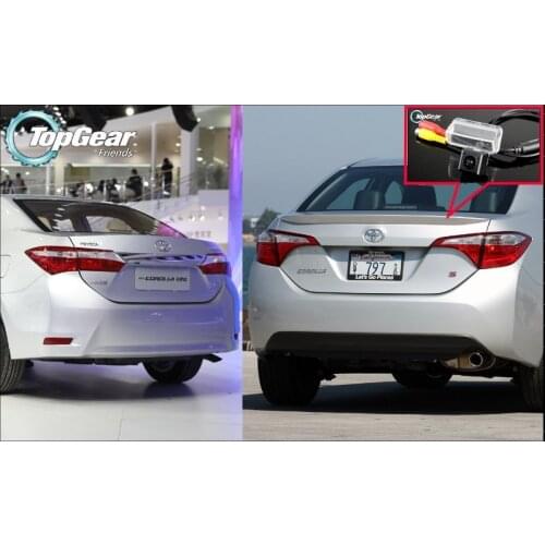 Car Camera For TOYOTA Corolla E170 / Levin High Quality Rear View Back Up Camera For TopGear Friends to Car Tuning | CCD + RCA