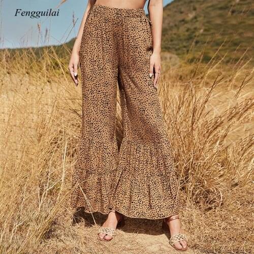 Fengguilai Women's Flared Trousers