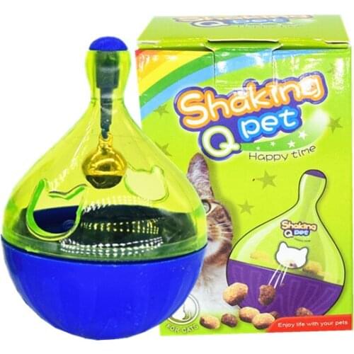 Pet Tumbler Cat and Dog Automatic Leaky Feeder Puzzle Interactive Toy