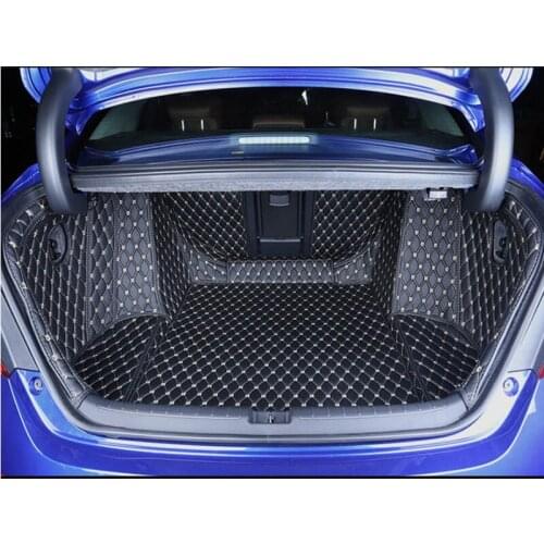 For Honda 10th Accord TurboHybrid 2018 2019 Car Boot Mat Rear Trunk Liner Cargo Floor Carpet Tray Protector Accessories Mats