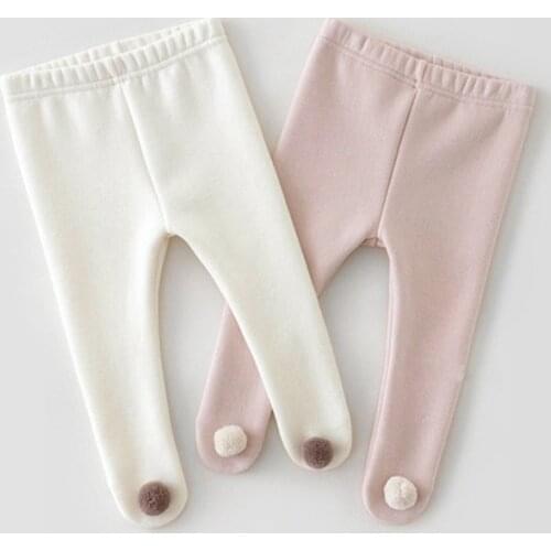 Newborn Kids Baby Boy Girl Legging Long Pants Spring Autumn Baby Warm Cottle Children Winter Leggings Pants Infant Trousers Baby