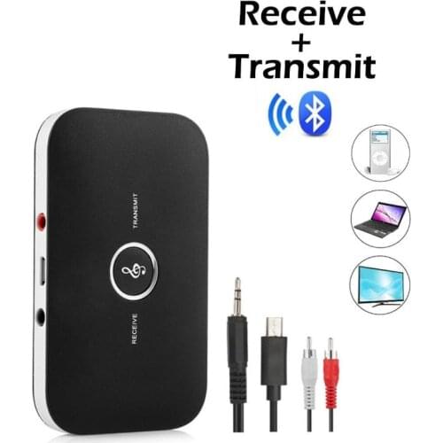 Upgraded Bluetooth 5.0 Audio Transmitter Receiver RCA 3.5mm AUX Jack USB Dongle Music Wireless Adapter For TV PC Car Headphones