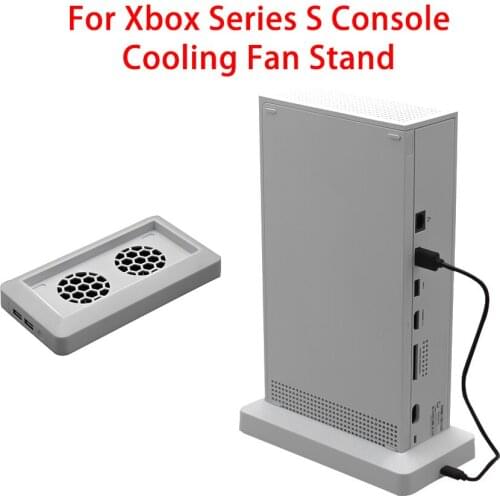 For Xbox Series S Console Cooling Fan Stand With 2 USB Port For XSS Cooling Base