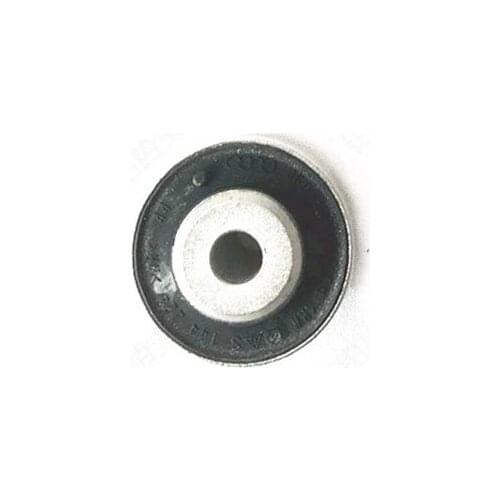 Car Upper knuckle swing arm rubber metal bearing 2012-au diA6L A6 C6 Straight curved arm rubber sleeve Hanging fixed ball head