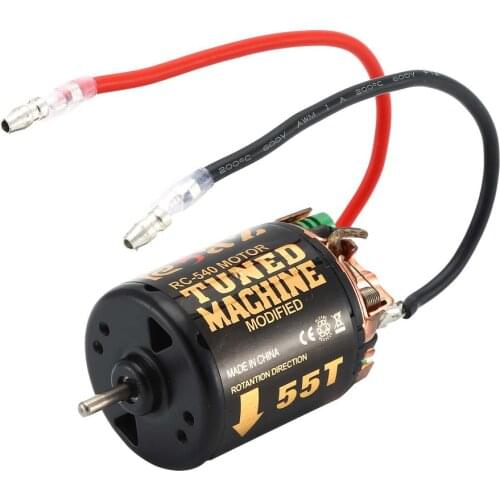 RC 540 35T 45T 55T Brushed Motor With 320 Speed Controller Waterproof ESC for RC Car Rock Crawler Axial SCX10 Model