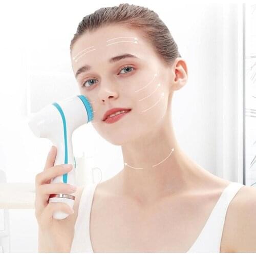 Sonic Facial Cleansing Brush Face Galvanica Facial Spa System For Skin Rejuvenation Deep Cleaning Remove Blackhead