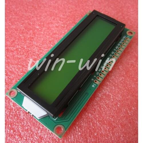 1pcs 1602 16x2 HD44780 Character LCD Display Module LCM Yellow backlight
