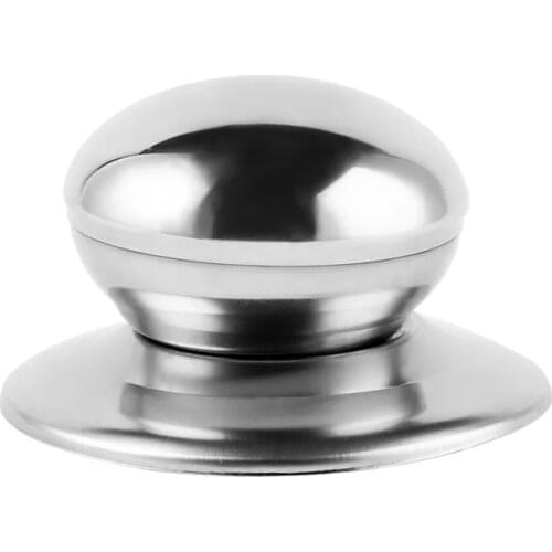 1pcs Universal Heat-Resistant Pot Pan Lid Knob Stainless Steel Pans Cover Anti-scalding Handle Kitchen Cookware Replacement Part