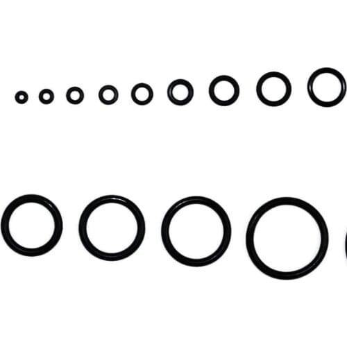 10Pcs Black NBR Rubber O Ring 1mm Wire Diameter O Rings Gaskets OD 3-63mm O-Ring Oil Seals Washer