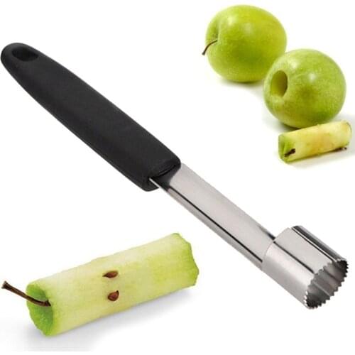 18cm Stainless Steel Fruit Core Seed Remover Apple Pear Corer Easy Twist Pitter Seeder Kitchen Tools
