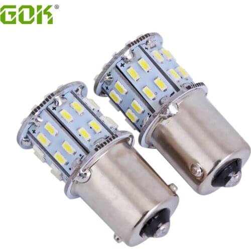 50pcs External Light S25 Ba15s BAY15D 1156 1157 led 50smd LED 3014 Turn Signal Led Car Auto Light Tail Brake Bulbs P21W light