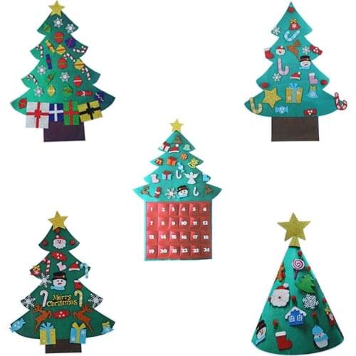 5D DIY Point Diamond Christmas Decoration Window Stickers Wall Stickers Navidad Home Decor Crafts Christmas Gifts