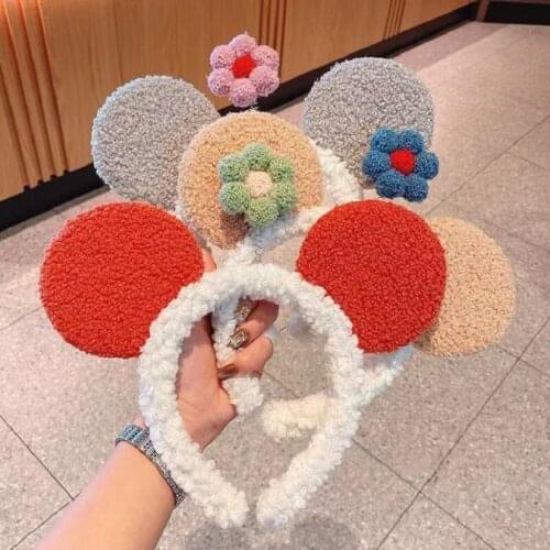 Cartoon Cute Ears Hair Accessories Wide Shiny Weaving Hairbands Braided Headband Hair Hoop Fashion Hair Bands Bezel Headdress