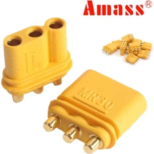 Amass 10 Pairs MR30PB Connector Plug Female & Male 30%Off