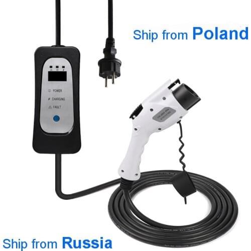 Home Use Portable EV charger Type 1 Type 2 Cable Eelectric Car Battery Charging Wire Mode 2