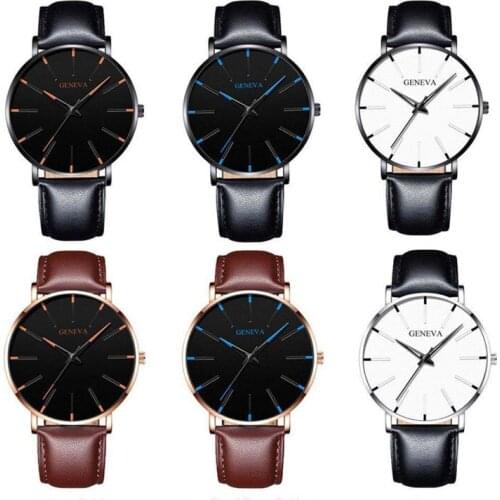 Hot Sale Simple Quartz Watch Mens Watch Ultra-Thin Stainless Steel Men Business Watch Men Mesh Belt Quartz Wristwatch Dropship