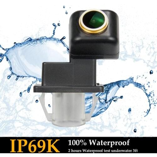 HD 720P Golden Waterproof Car Rear View camera for Mercedes Benz C E CL S class W204/W 216/C204/W212/C207/ S12/W221/R231