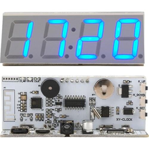 WBT Wifi Time Clock Service Module Automatically Gives Time for Digital DIY Electronic Clock Over Wireless Network