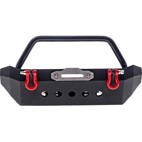 RC Car Metal Front Rear Bumper Kit for Axial SCX10 90046 90047 D90 D110 for TRX4 1/10 RC Crawler Car Modification Parts