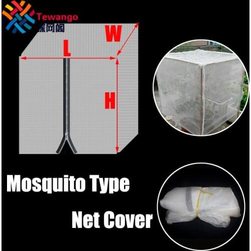 Tewango Outdoor Plant Net Cover Garden Fruit Tree Nursery Bags Agriculture Crops 40MESH Nylon Insect Pest Control Anti-Bird Net