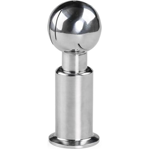 2" 51mm Tri clamp SS304 Stainless Steel Rotary Spray Ball 64mm Ferrule O/D Clamp CIP Tank Cleaning