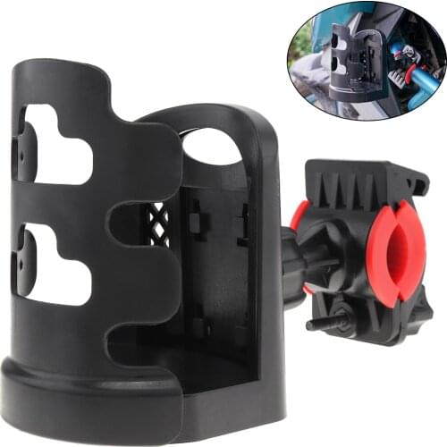 Universal Handlebar Water Cup Holder Kettle Rack Quick-disassembly Kettle Bracket for Motorcycles Bicycles Electric Vehicle Car