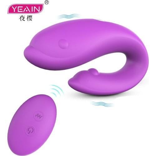 YEAIN Silicone Remote Control Vibrator, Adult Sex Toy For Women Couple USB Rechage G Spot Vibe Massage Clitoris Stimulator