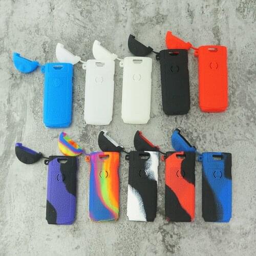 10pcs Texture Case For lost vape lyra, Anti-Slip Silicone Cover Sleeve Wrap Fits For lostvape lyra
