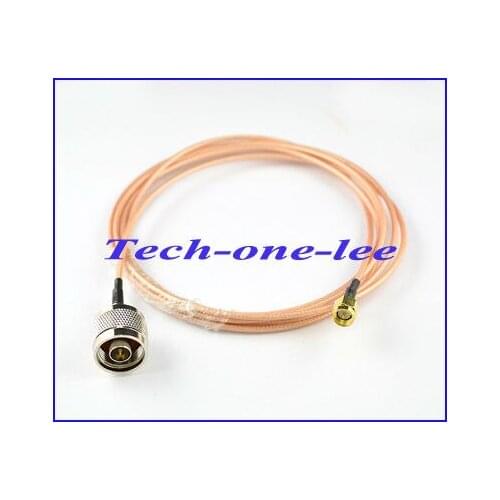 10 pieces\lot) RG316 2 M Extension Cable with SMA male Plug to N Male Plug connector pigtail cable Free shipping