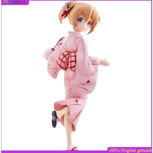 100% Original:Is the order a rabbit? Hoto Kokoa Summer Party 1/7 PVC Action Figure Anime Figure Model Toys Figure Doll Gift
