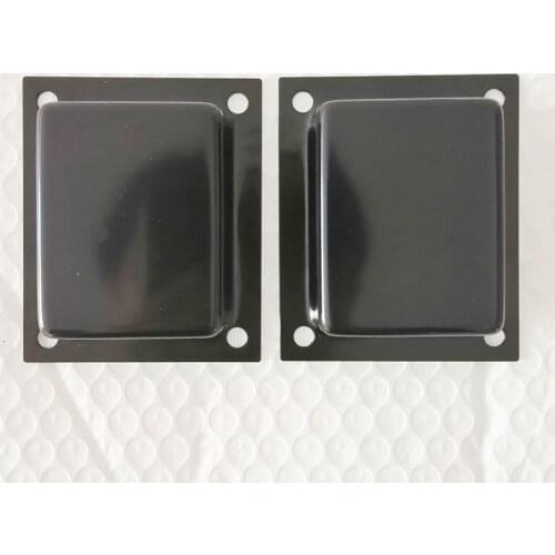 2 PCS 76/86/96/105 EI Transformer Cover Top Cover Lamination end bells Tube Cover Thickening Widening Deepening Iron Side Shield