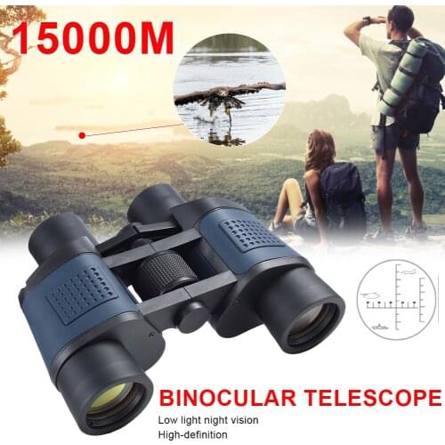 80X80 Long Range 15000m HD High Power Telescope Optical Glass lens Low light night vision for Hunting Sports scope