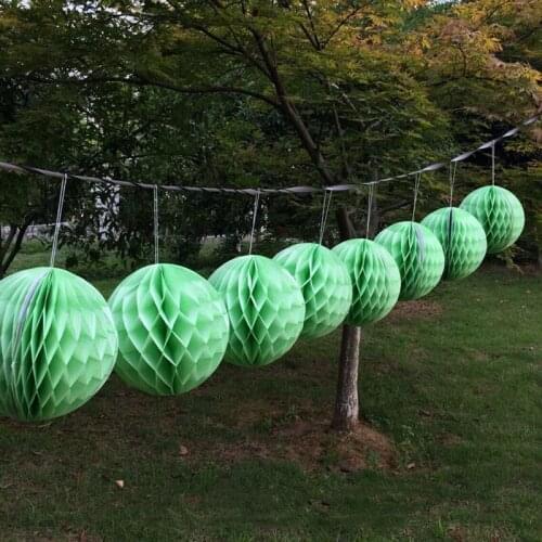 9pcs/lot DIY 3pcs 20cm+3pcs 25cm+3pcs 30cm(8+10+12 inch)Paper Honeycomb Flower Lahua Wedding Room Decoration Showcase Decorative