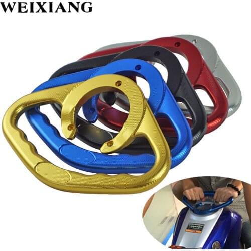 For Suzuki GSXR1000 GSXR750 GSXR600 CNC Aluminum Passenger Front Handgrips Hand Grip Tank Grab Bar Handles Armrest 2003-2013