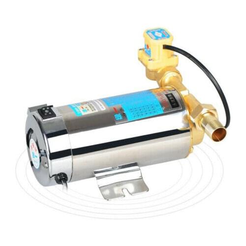 Automatic Home Shower Washing Machine Water Booster Pump Stainless 220V 100W