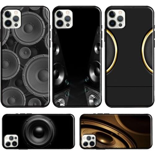 Massive Music Speakers For iPhone 11 Pro Max XS X XR 8 7 Plus SE 2020 Case For iPhone 12 Pro Max mini Funda