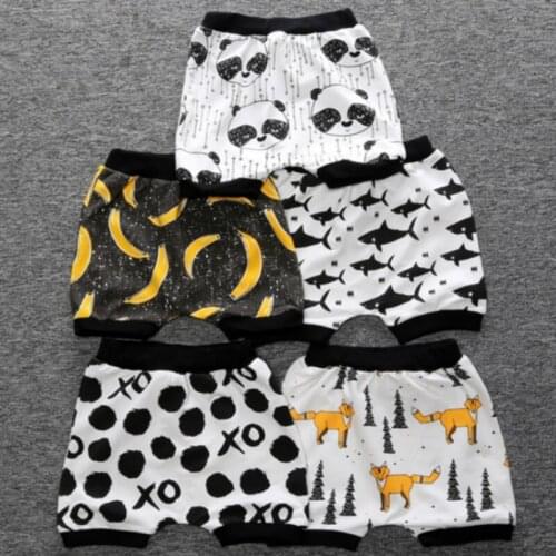 Baby Pants Boy Shorts 2020 childrens summer shorts pants cotton fruit Childrens harem pants