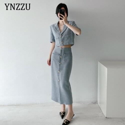 Inkeo Women's Suits With A Skirt