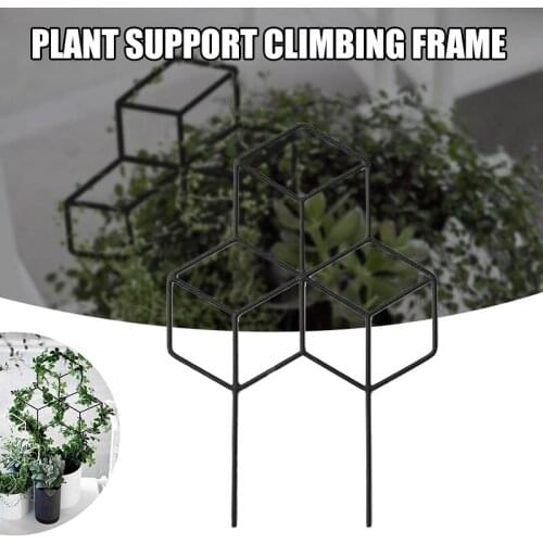 Artificial Mini Climbing Plant Support Iron Plant Support Frame with Garden Support Climbing Tool D1