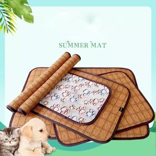 Dog Kennel Summer Mat Dog Ice Mats Pet Summer And Winter Double-Sided Dog Mats Sleeping Mat Cooling Mats Cat Kennel Cat Cool Mat