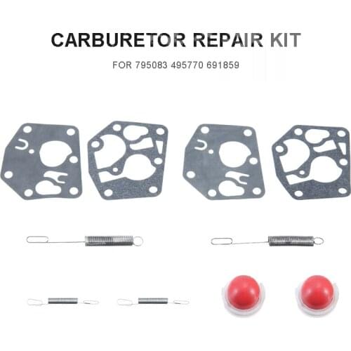 10 pcs Carburetor Diaphragm Regulator Spring Set for 795083 495770 Carburetor Tool Parts Kit